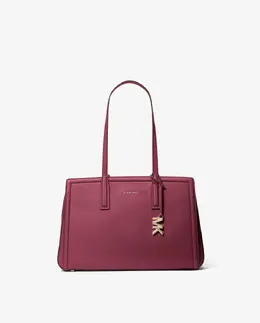 Сумка через плечо тоут Laila из кожи Michael Kors, бордовый mp_0478263_30s5g9it2ln1 | burdeos