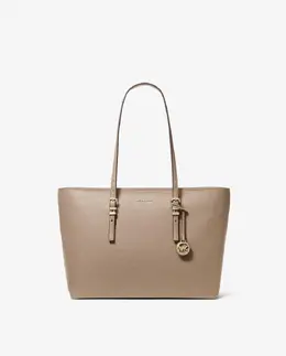 Сумка-тоут Quinn из зернистой кожи Michael Kors, бежевый mp_0478263_30t5gqnt9l | beige