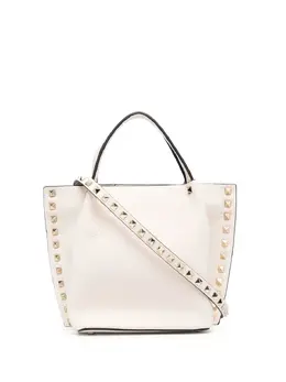 Сумка-тоут Garavani Rockstud Valentino Garavani, нейтральный 18955857 | нейтральные цвета
