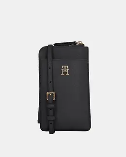 Сумка для телефона черного цвета с логотипом Tommy Hilfiger, черный a54783478 | negro
