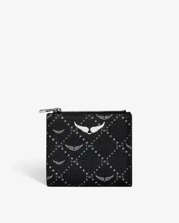 Сумка женская ZV Monogram из ламинированного полотна Zadig & Voltaire, черный mp_0900954_lwsg03705 | negro