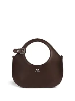 Courreges Сумка-тоут Holy размера мини Courrèges, коричневый 24502847 | коричневый