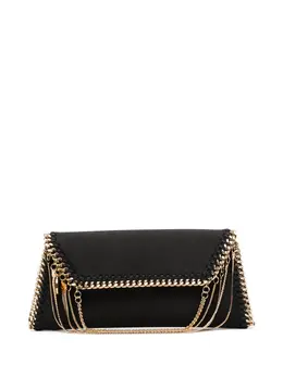 Клатч Falabella с цепочками Stella McCartney, черный 19944016 | черный