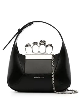 Мини-сумка The Jewelled Hobo Alexander McQueen, черный 18976914 | черный