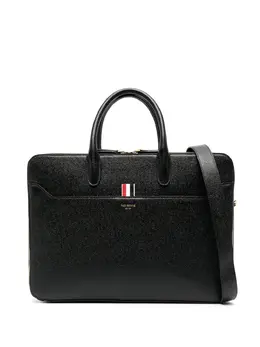 Сумка-тоут на молнии Thom Browne, черный 20415678 | черный