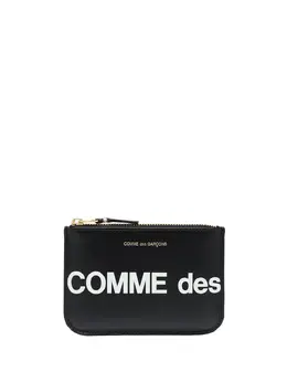 Клатч на молнии с логотипом Comme des Garçons, черный 14160042 | черный