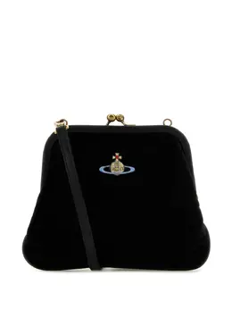 Бархатный клатч Vivienne Vivienne Westwood, черный 24911671 | черный
