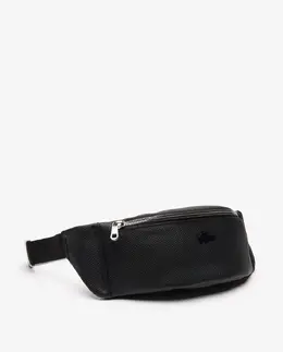 Мужская поясная сумка Chantaco из жесткой кожи Lacoste, черный a52922612 | negro