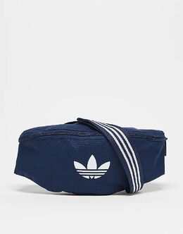 Темно-синяя поясная сумка Adidas Originals Adicolor 148336418 | night indigo