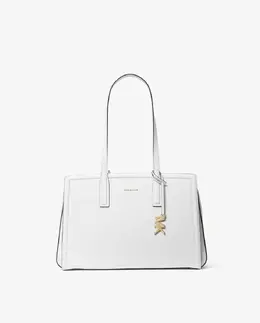 Сумка через плечо тоут Laila из кожи Michael Kors, белый mp_0478263_30s5g9it2ln1 | blanco