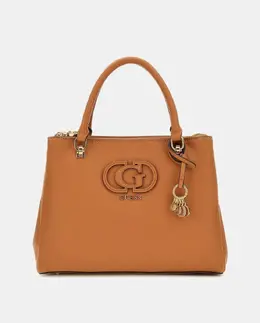 Сумка через плечо с молнией и магнитной застежкой Guess, коричневый a55366513 | marrón