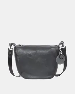 Кожаная сумка-бандо черного цвета Mandarina Duck, черный a55706321 | negro