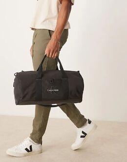Дорожная сумка с логотипом Calvin Klein черного цвета 148523967 | black