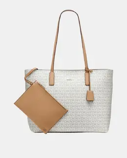 Сумка-тоут Сейдж DKNY, кремовый a55599950 | crema