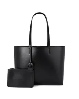 Сумка-шоппер из кожи через плечо Kurt Geiger, черный mp_0021060_3592700109 | negro