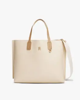 Сумка-почтальон с логотипом TH Tommy Hilfiger, светло-коричневый a54798299 | marrón claro