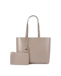 Сумка-шоппер из кожи через плечо Kurt Geiger, бежевый mp_0021060_3592700109 | beige