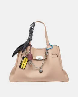 Сумка-сатчел BRYAR DKNY, песочный a55599864 | camel