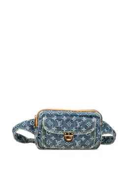 Louis Vuitton 2007 Monogram Denim Bum Bag belt bag 31976073