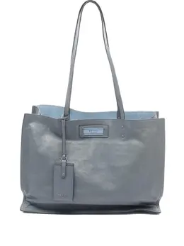 Prada 2000s leather tote bag 31912192