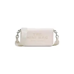 Сумка кросс-боди Marc Jacobs, фактура матовая, зернистая, молочный 4337326533