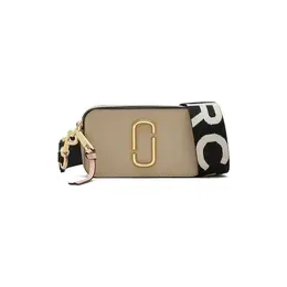 Сумка кросс-боди Marc Jacobs The Snapshot, фактура тиснение, хаки 4337336616
