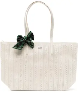 Lacoste logo-embroidered tote bag 31003803