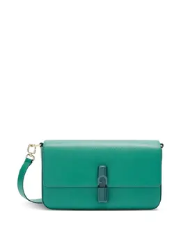 Furla Iride clasp-fastening leather shoulder bag 31508014