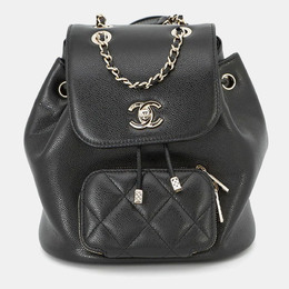 Chanel Matelasse Black Caviar Leather Backpack 1209262