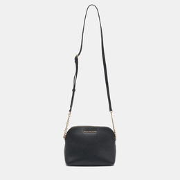 Michael Kors Black Leather Cindy Crossbody Bag 1209048