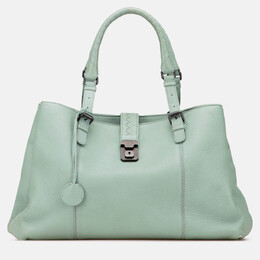 Bottega Veneta Green Medium Cervo Roma Tote 1208855