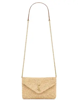 Saint Laurent-Clutch Bag With Chain "Cassandras"-Donna 52535430545748
