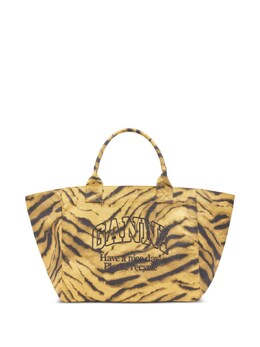 Ganni Recycled Cotton Xxl Tote Bag a7080894