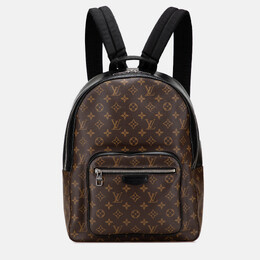 Louis Vuitton Brown Monogram Macassar Josh Backpack 1209440