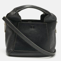 Furla Black Leather Mini Gilda Tote 1208919