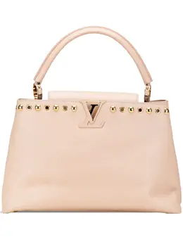Louis Vuitton 2017 Taurillon Studdy Capucines MM satchel 31979428