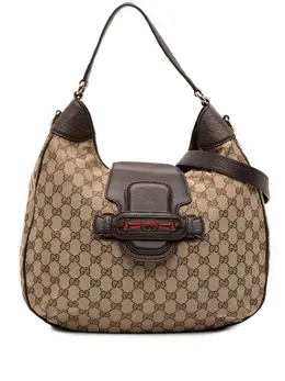 Gucci 2016-2025 GG Canvas Dressage Hobo satchel 31990568