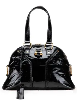 Saint Laurent 2000-2012 Small Embossed Patent Muse shoulder bag 31991766