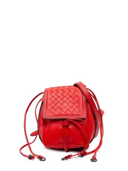 Bottega Veneta 2012-2025 Nappa Intrecciato Double Sided Flap crossbody bag 31990535
