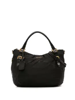 Prada 2010-2025 Tessuto Canapa Logo satchel 31990039