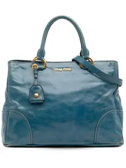 Miu Miu 2010-2025 Vitello Shine satchel 31987950