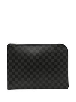 Louis Vuitton 2016 Damier Graphite Pochette Jour GM clutch bag 31982142