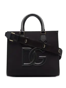 Dolce & Gabbana small logo-plaque tote bag 31950833