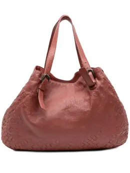 Bottega Veneta 2012-2025 Large Intrecciato Trimmed Nappa Cesta tote bag 31991129