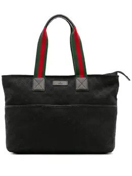 Gucci 2016-2025 GG Canvas Web tote bag 31991092