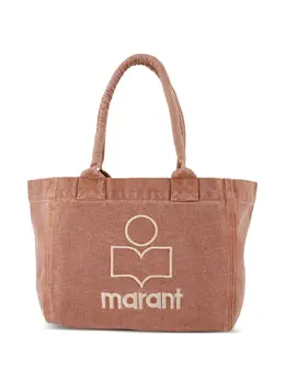 Isabel Marant Yenky zip logo-embroidered tote bag 31914282