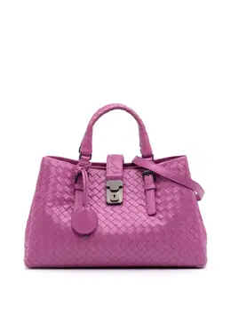 Bottega Veneta 2012-2025 Small Nappa Intrecciato Roma satchel 31980838