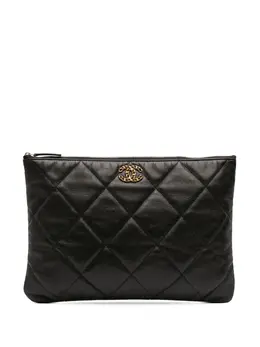 Chanel 2019 Large Goatskin 19 O Case clutch bag 31982034