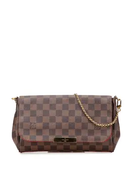 Louis Vuitton 2014 Damier Ebene Favorite PM satchel 31975682