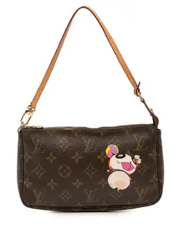 Louis Vuitton 2004 Takashi Murakami Monogram Panda Pochette Accessoires shoulder bag 31972797